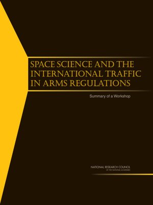 cover image of Space Science and the International Traffic in Arms Regulations